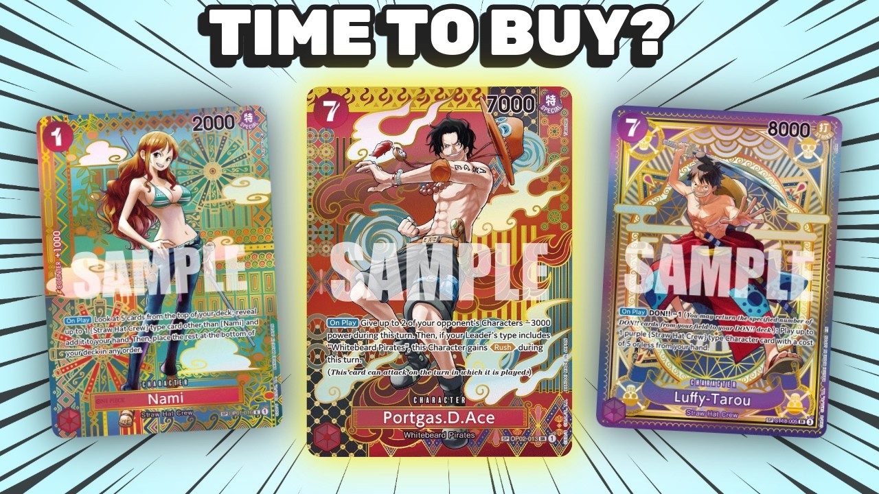 These RARE One Piece Cards Might be Undervalued… | One Piece TCG Market Watch