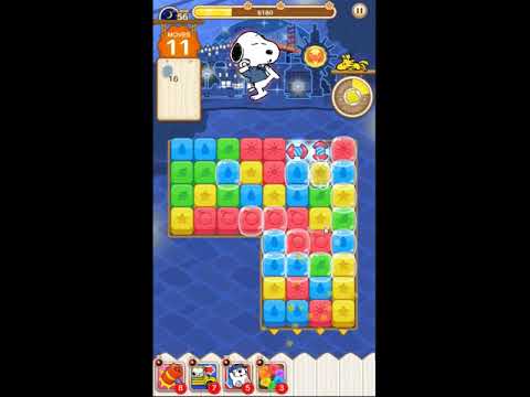 Snoopy Puzzle Journey Night Mode Level 56 - NO BOOSTERS 🐶🧩🧳 | SKILLGAMING ✔️