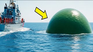 Coast Guard Finds Drifting Ball, Then They See What’s Below The Surface