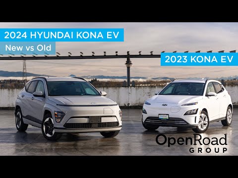 New vs Old: 2024 vs 2023 Hyundai Kona Electric Comparison | OpenRoad Group