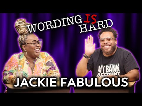 Jackie Fabulous VS Tahir Moore - WORDING IS HARD
