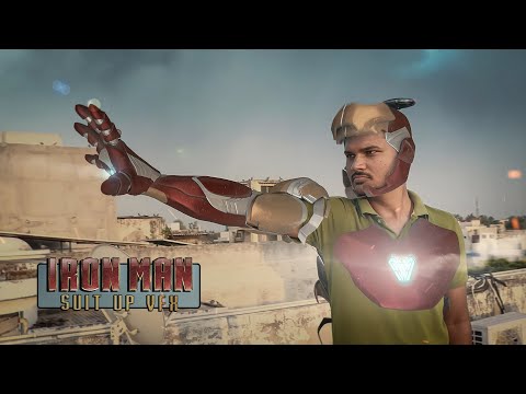 IRON MAN MARK 85 SUIT UP | VFX | Unreal Himmat