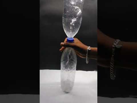 Bottle tornado 🌪️😱l #shorts