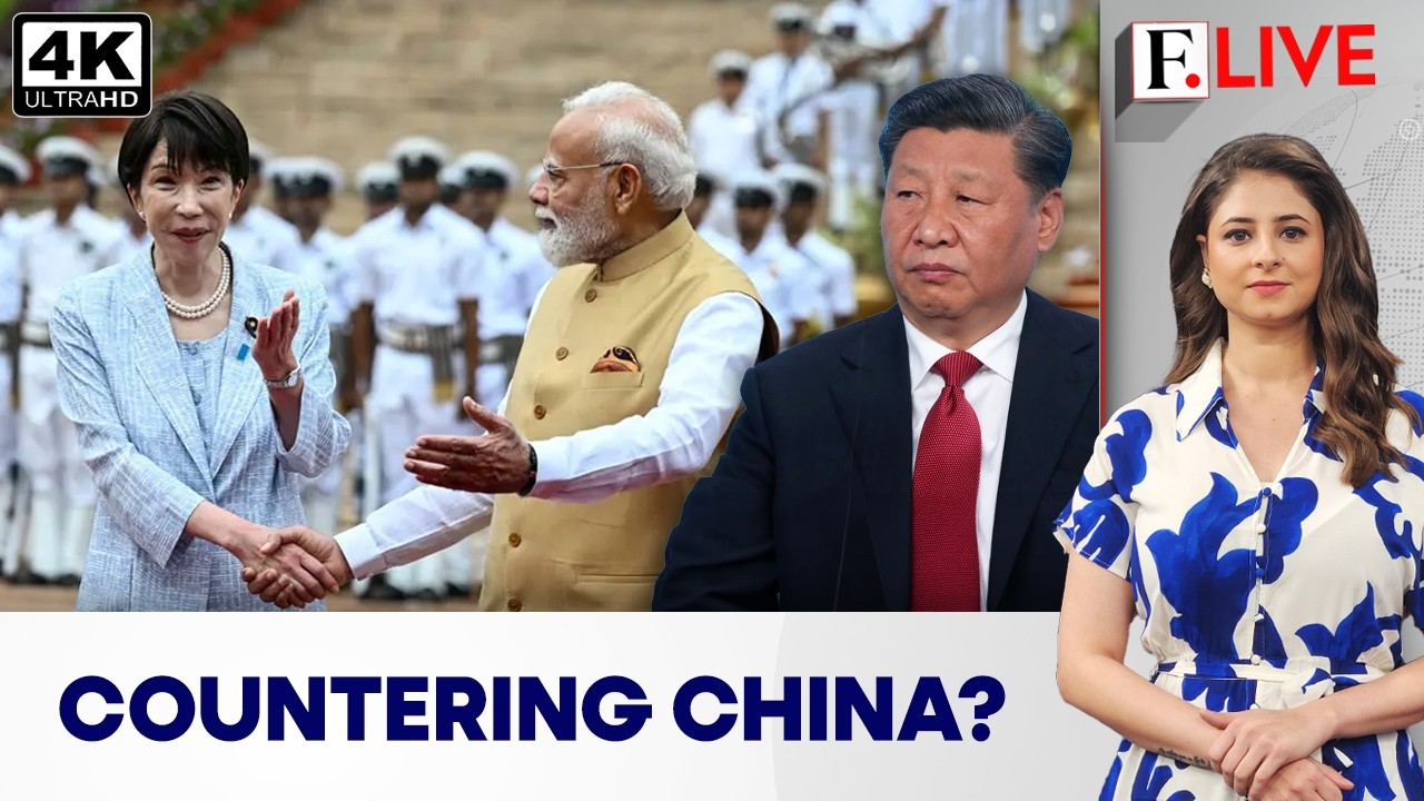 PM Modi Hosts Takaichi | Will India-Japan Defence Push Spook China? | Firstpost Live | 4K | N18G