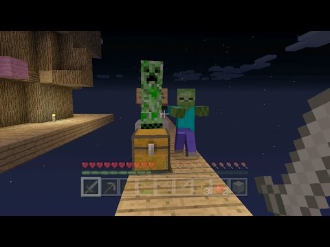 Minecraft Xbox - Sky Den - Googlies On The Bridge (7)