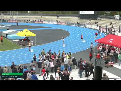 U14 Girls 4x100m Timed Final 1: 2022/23 Commonwealth Bank State Relay Championships