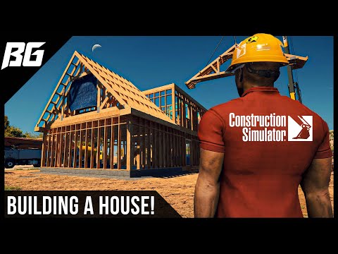 Building a House in Construction Simulator!