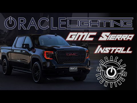 2019-2020 GMC Sierra ORACLE ColorSHIFT RGB+W Headlight DRL Upgrade