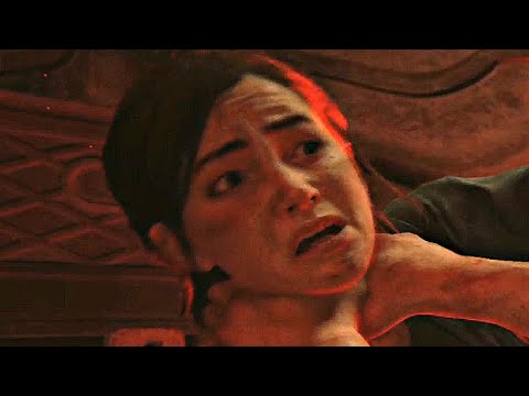 THE LAST OF US 2 - Abby VS Ellie Full Fight (Abby Spares Ellie)