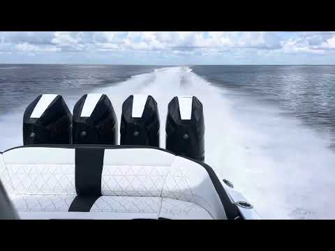 Nor-Tech 2023 400 SuperSport  Cruising 76 mph. Charlotte Harbor ~ Peace River, Punta Gorda, FL￼