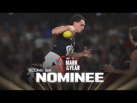 Durdin leaps over a Roo | Round Six Mark of the Year nominee | AFL