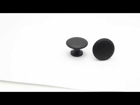 Ручки мебельные "EKONOMIK DUZ DUGME" Матовый чёрный