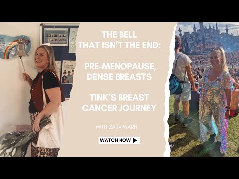 The “Bell” That Isn’t the End: Tink’s Breast Cancer Journey, Dense Breasts & Premenopause Explained