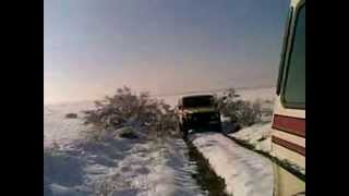 preview picture of video 'Nieve donde nunca nieva on Board Cam Mercedes G Class CMGE'