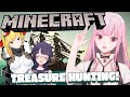 Thumbnail for 【MINECRAFT COLLAB】treasure hunt!! with @NinomaeInanis @KaelaKovalskia