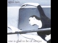 April Rain-One Is Glad To Be Of Service 