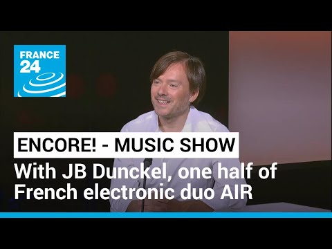 Music show: JB Dunckel on his 'Summer Bip Bip' from the heart • FRANCE 24 English