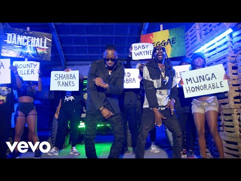 Munga Honorable, Bounty Killer - 50 Caliber (Official Music Video)