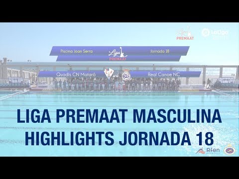 Partido de la Jornada 18/19 - Highlights 18ªJornada Masc. (Quadis Mataro 11-5 Real Canoe NC)