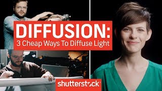 Diffusion Basics: 3 Cheap Ways To Diffuse Light | Cinematography Techniques Diffusion Basics: 3 Cheap Ways To Diffuse Light | Cinematography Techniques