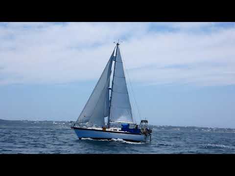Sailing past Cape Agulhus in a Vancouver 28