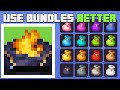 Get The Most Out Of Bundles Minecraft Tutorial