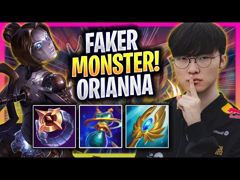 FAKER IS A MONSTER WITH ORIANNA! - T1 Faker Plays Orianna MID vs Galio! | Season 2026