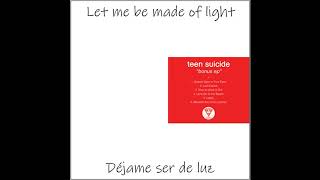 Slow to work it out Teen Suicide Sub Español