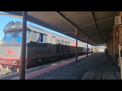 7922V SCT up "Dooen Express" (CSR022, EL54), Dooen to Appleton Dock, 1132, 14/11/24, Stawell VIC