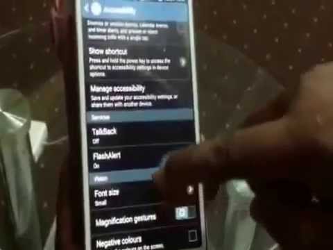 Led Flash alert on call & sms Video