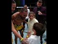 Marlon Vera embraces his family after #UFCVegas53 win ?