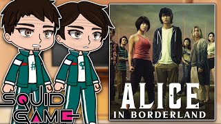 Squid Game React To Alice In Borderland | Season 2 | Gacha React
