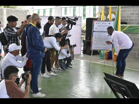 Director Carlos Carrillo habla sobre convenio para el primer reasentamiento indígena del país