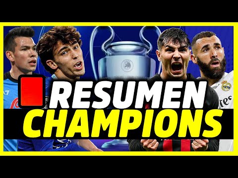 GANARON LOS EQUIPOS GRANDES | REAL MADRID Y MILAN SACAN LA HISTORIA | CHAMPIONS LEAGUE