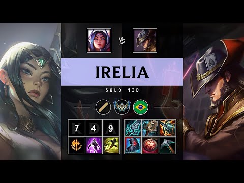 Irelia Mid vs Twisted Fate - BR Challenger Patch 25.10