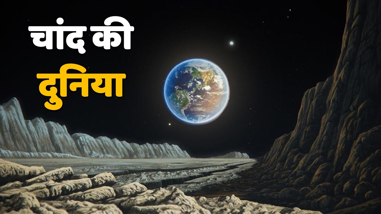 जाने आप चांद पर पहुँच गए तो क्या-क्या दिखेगा ? MOON Tour In Hindi | Moon Documentary In Hindi