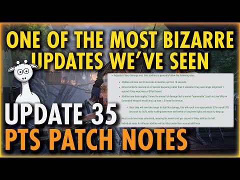 Soooo many nerfs :( Update 35 PTS Patch Notes | Lost Depths DLC | ESO