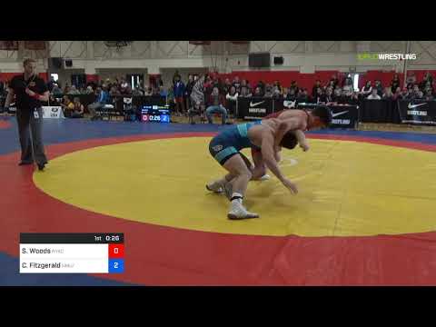 GR/GR 82 KG - R16 - Spencer Woods (NYAC) Vs. Corey Fitzgerald (NMU OTS)