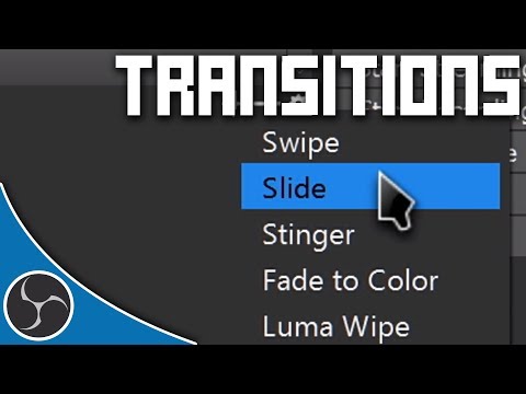 OBS Course 131 - TRANSITIONS - How to create and use Stinger Transitions in OBS (Tutorial & Guide)