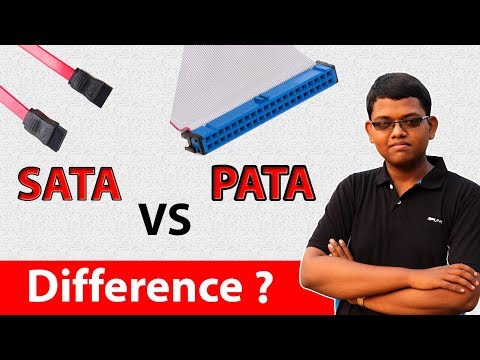 Difference between sata and pata cable