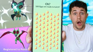 I Hatched 100 of Pokémon GO’s BEST Eggs Ever