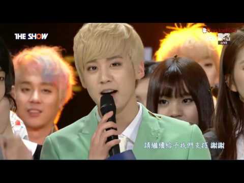 [JoeJoeRice中字] 160126 TEEN TOP(틴탑) The Show 1位 & 安可