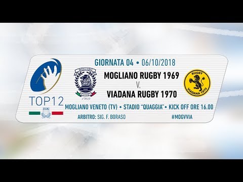TOP12 2018/19, Giornata 4 - Mogliano Rugby 1969 v Viadana Rugby 1970