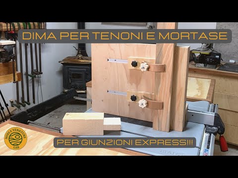 DIMA PER REALIZZARE TENONI E MORTASE EXPRESS - Fai da te -
