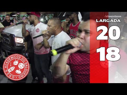 Bateria Salgueiro 2018 - Largada - Apoteose Visita Setor 11