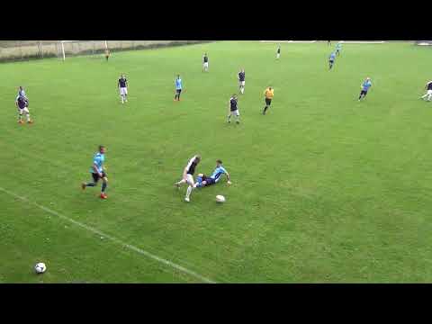 Błękitni Modlnica   Kaszowianka 1 1 cz.4   gol na 0-1  zdobyty przez Dawida Sotwina