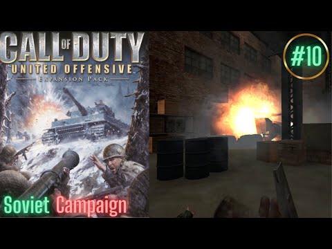 Call of Duty United Offensive | Walkthrough | Part 10 | Soviet Campaign | Ponyri