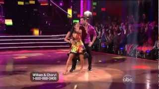 William Levy &amp; Cheryl Burke  Cha Cha Cha- Week-10