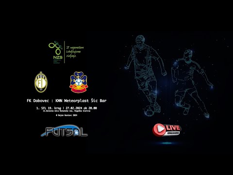 27.02.2024 - 19. krog 1.SFL - FK Dobovec vs KMN Meteorplast Šic Bar