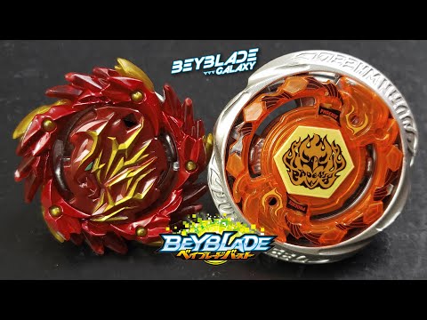 SHINING αMATERIOS .0.Ds' vs BURN PHOENIX .Wh.Ds' - Beyblade Burst